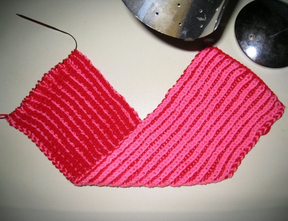 Basic Two-Color Brioche Knit